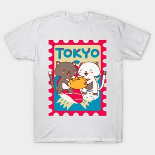 Kawaii Tokyo Cats T-Shirt